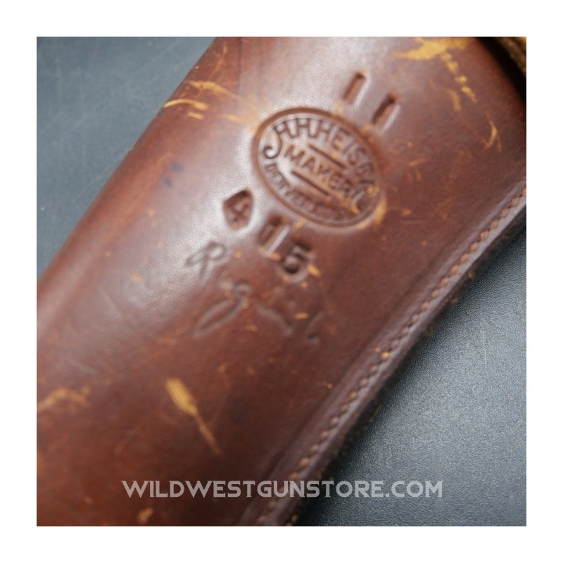 Holster Western Pour Revolver Canon 5''1/2 Type Colt Peacemaker Fabrication Heiser