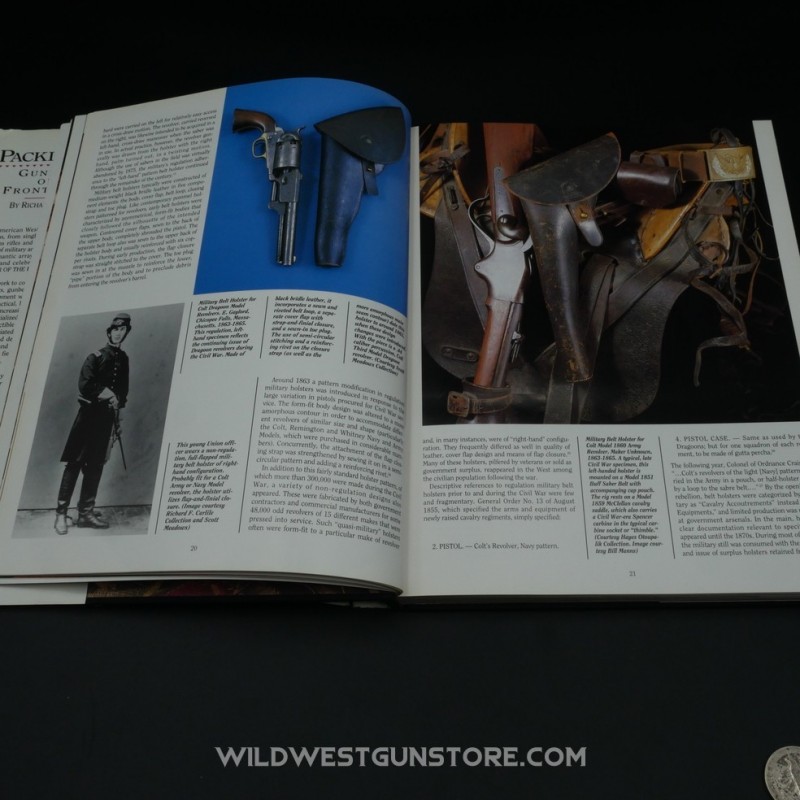 Livre De Référence Packing Iron Les Cuirs Old West Civils Et Militaires