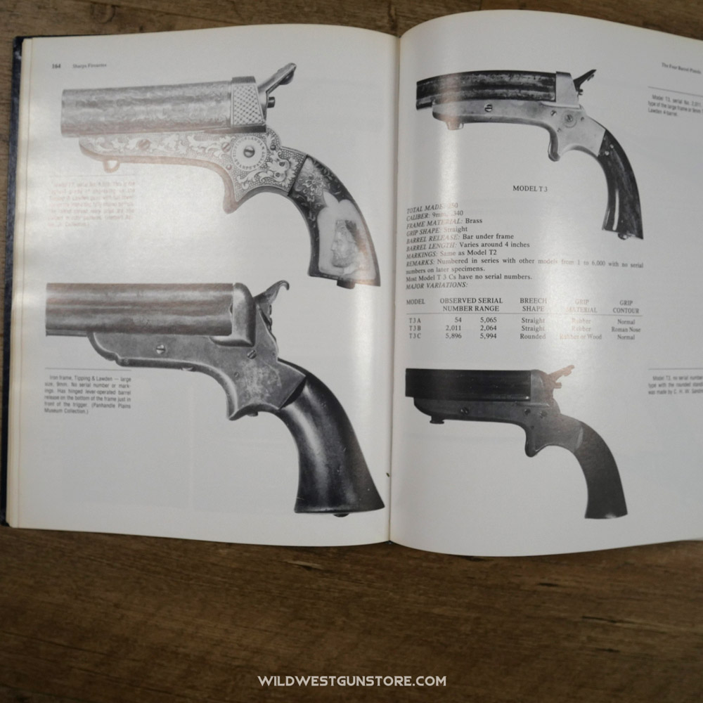 Livre Référence Sharps Firearms De Frank Sellers