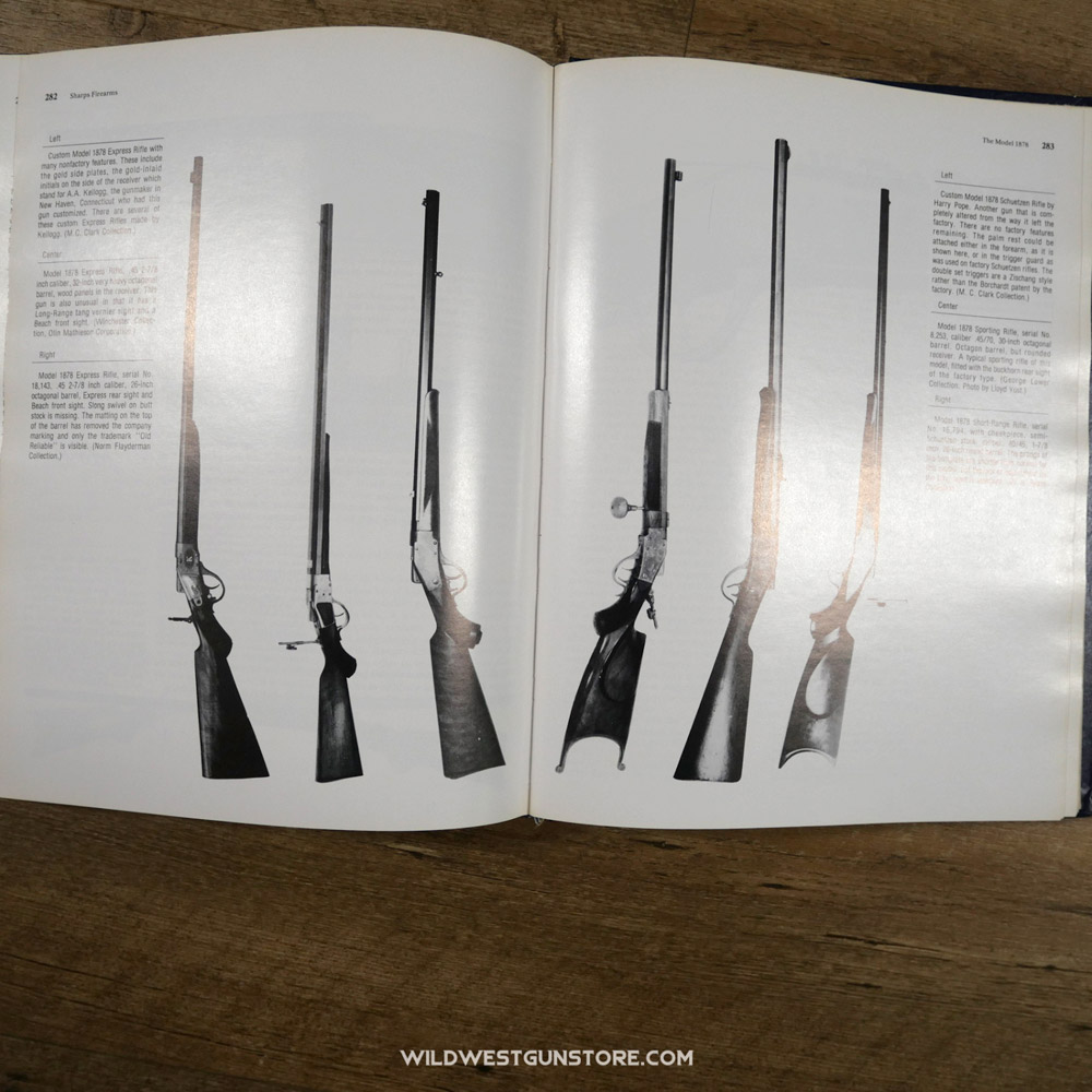 Livre Référence Sharps Firearms De Frank Sellers