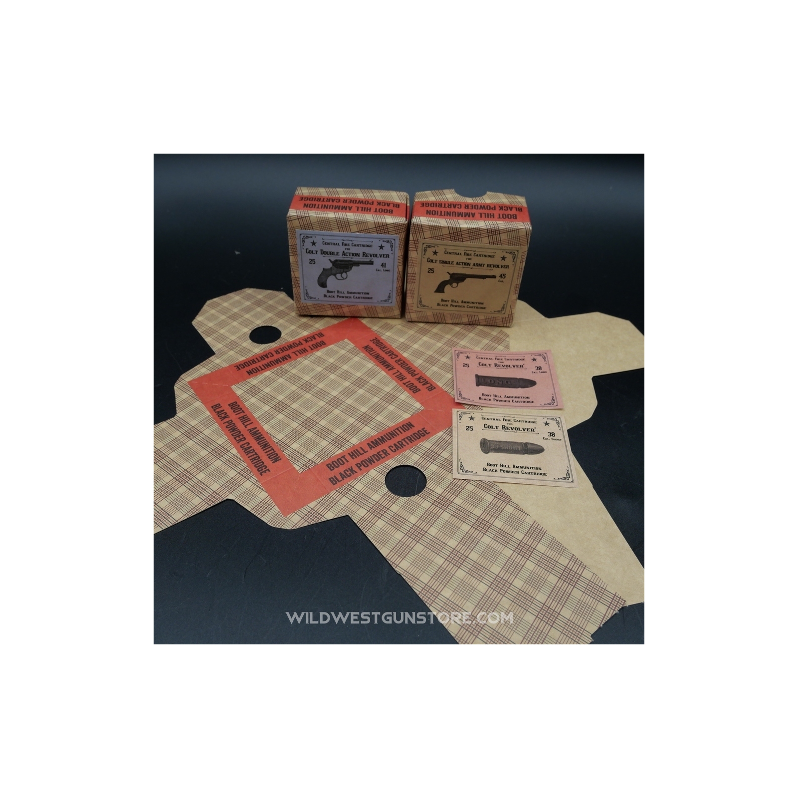 Lot De 5+1 Boites De Cartouches Western De Collection
