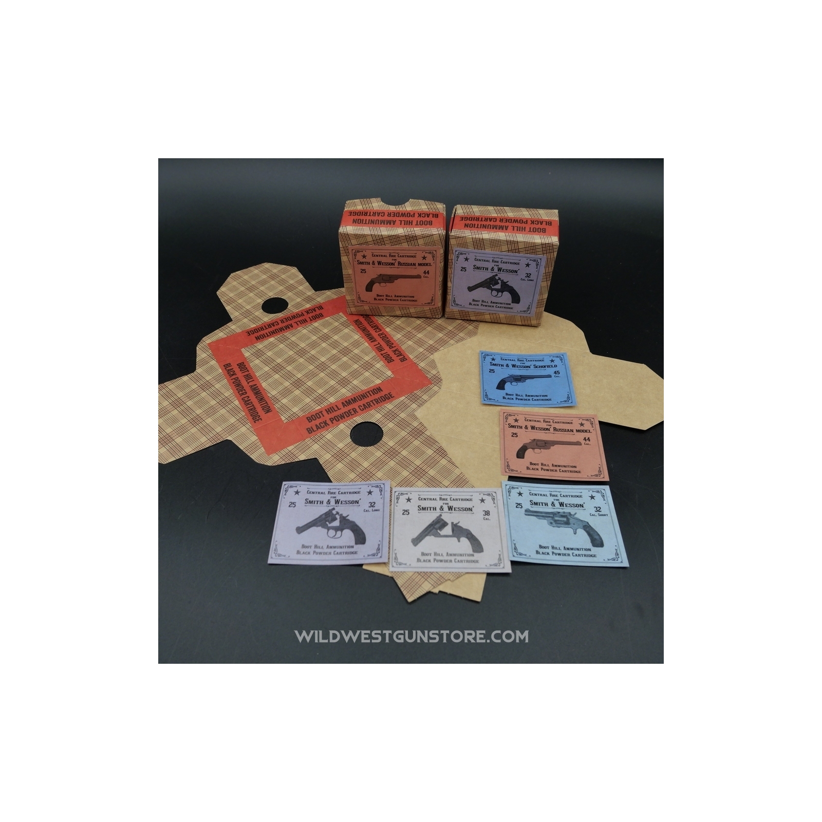 Lot De 5+1 Boites De Cartouches Western De Collection