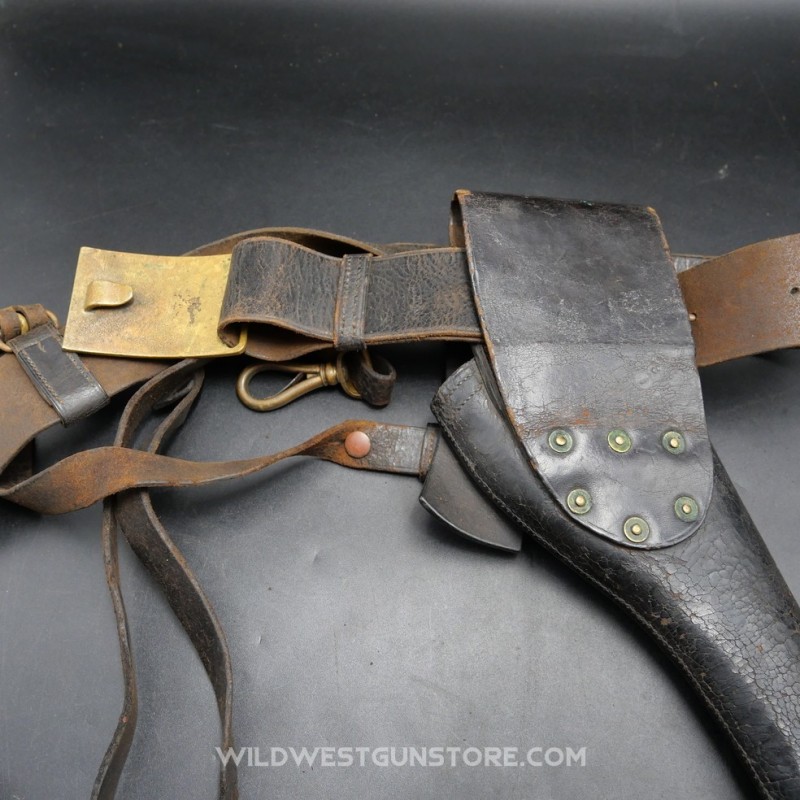 Rare Ceinturon De L'US Cavalry Des Guerres Indiennes