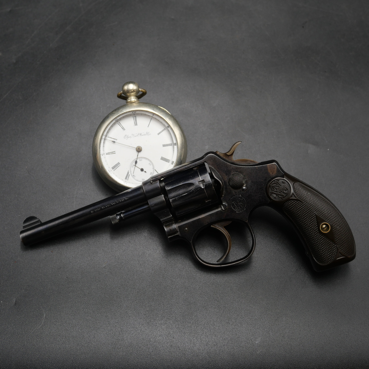 Rare revolver Smith Wesson Ladysmith Précoce 1st Model Calibre 22