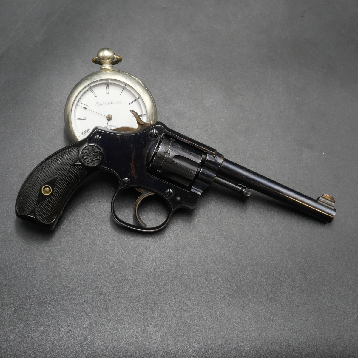 Rare revolver Smith Wesson Ladysmith Précoce 1st Model Calibre 22