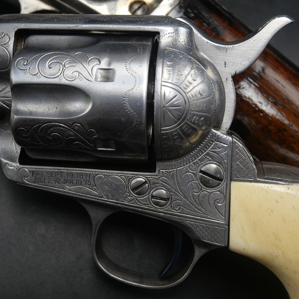Revolver Peacemaker Colt Smokeless Cal. 45 Gravure