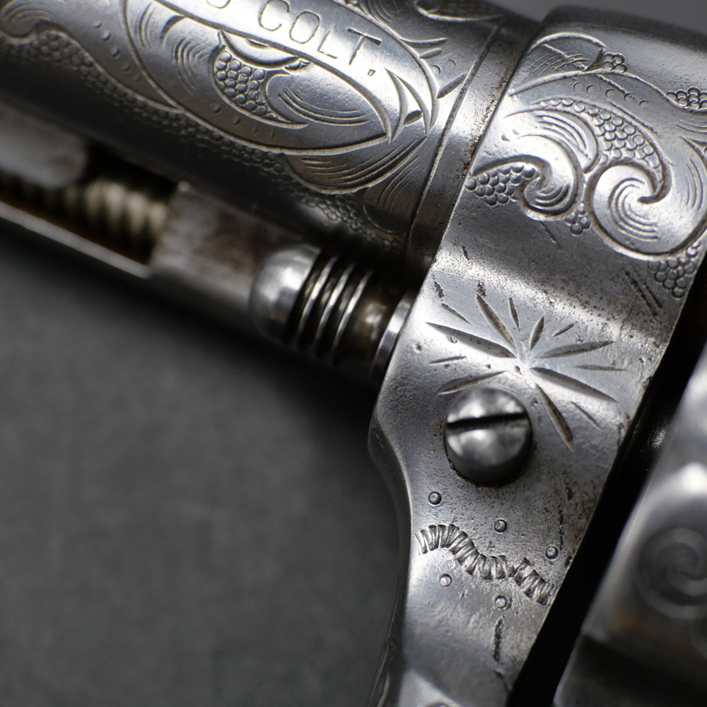 Revolver Peacemaker Colt Smokeless Cal. 45 Gravure