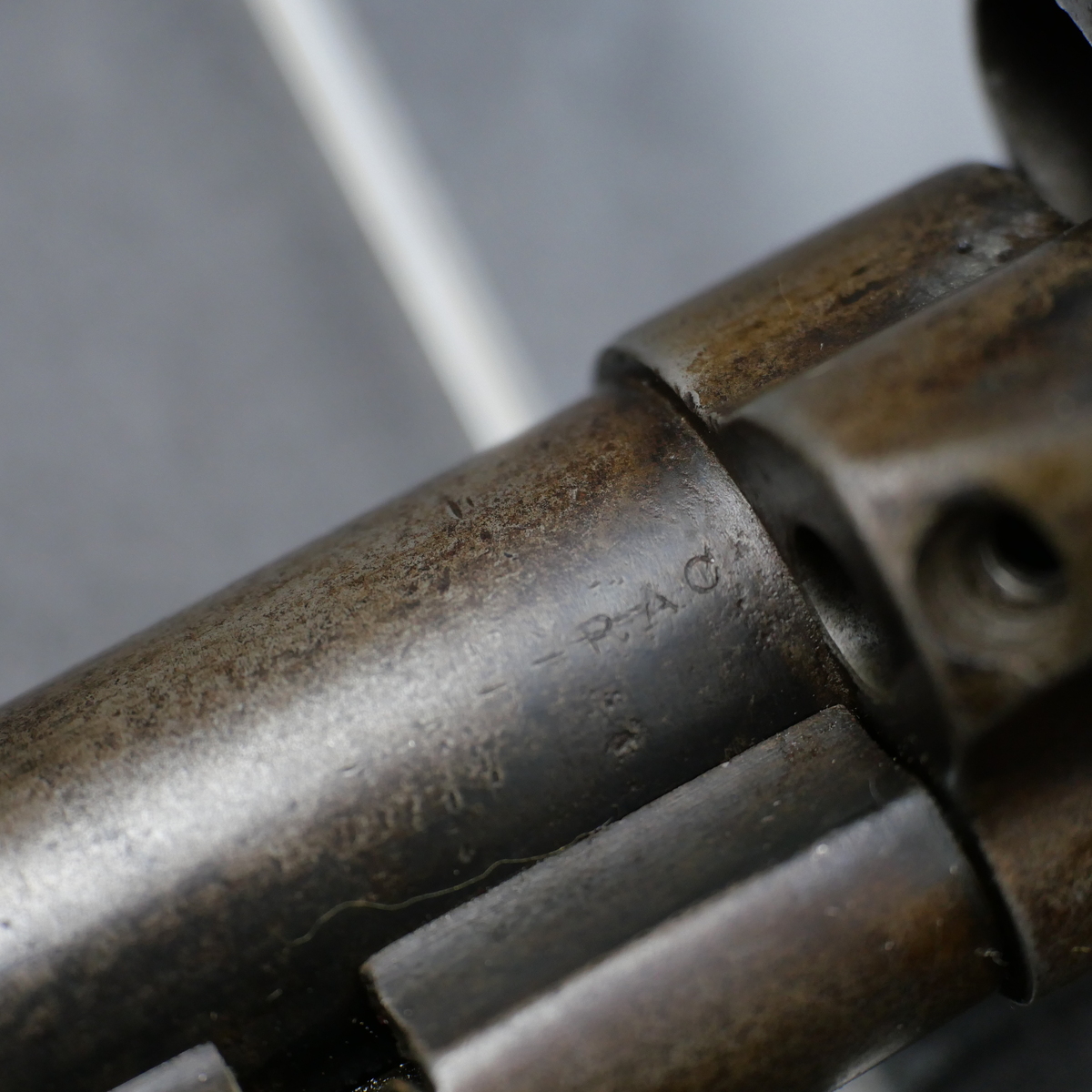 Revolver de collection Colt de dotation US Army fabrication 1874 très beau canon