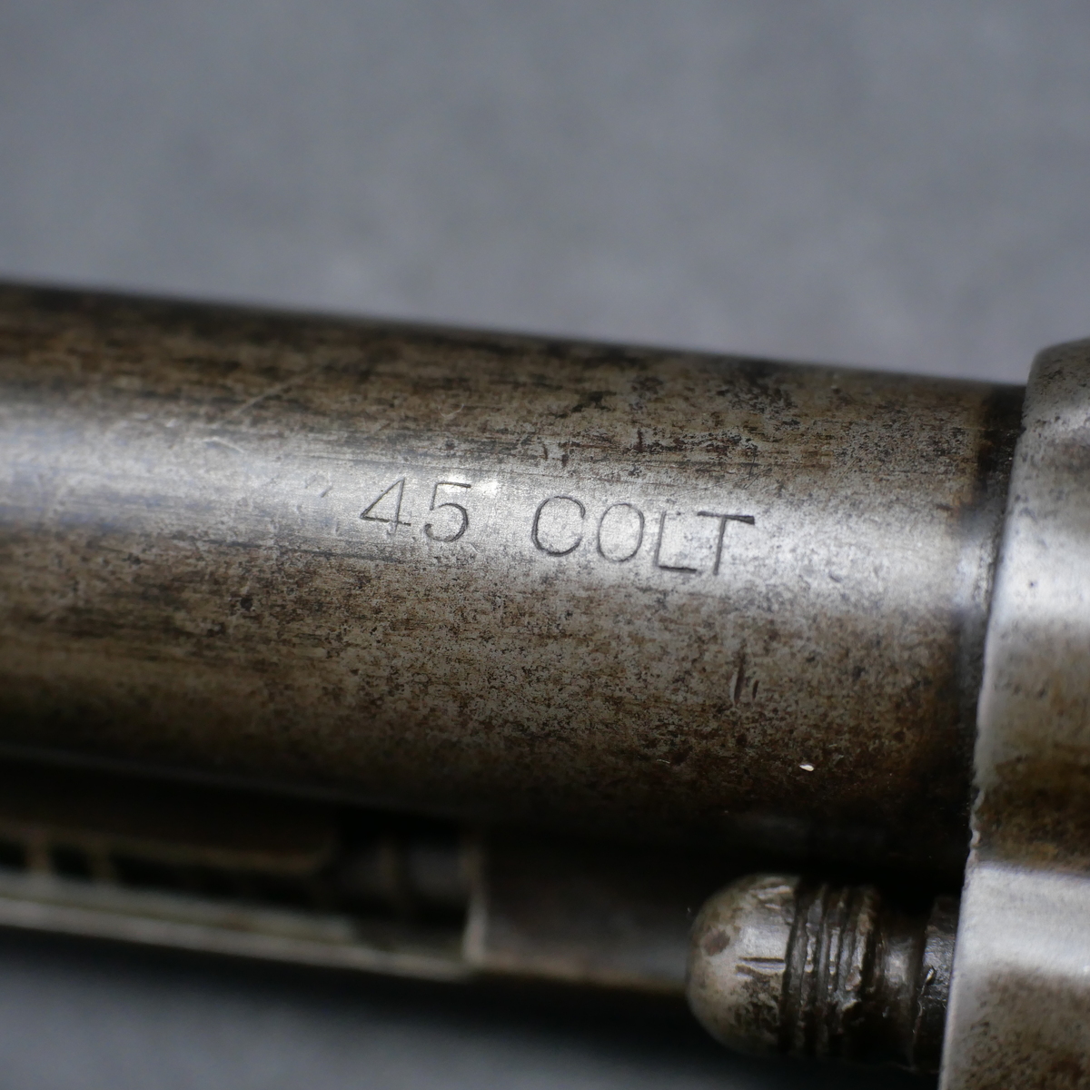Revolver de collection Colt de dotation US Army fabrication 1874 très beau canon
