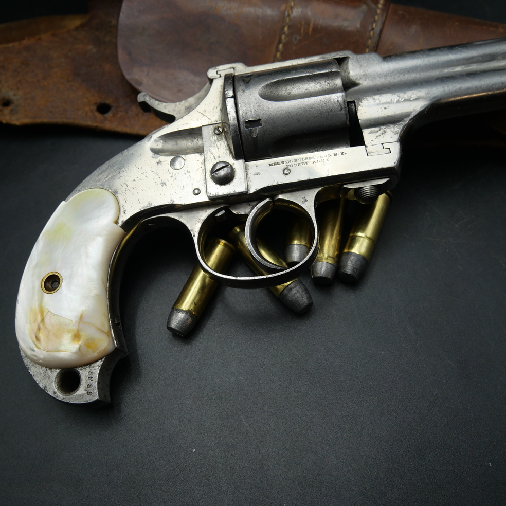 Rare Merwin Hulbert Pocket Army 44-40 Double action