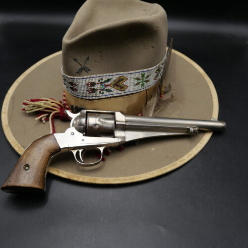 Old West Remington Model 1875 .44-40 – Original Nickel Finish