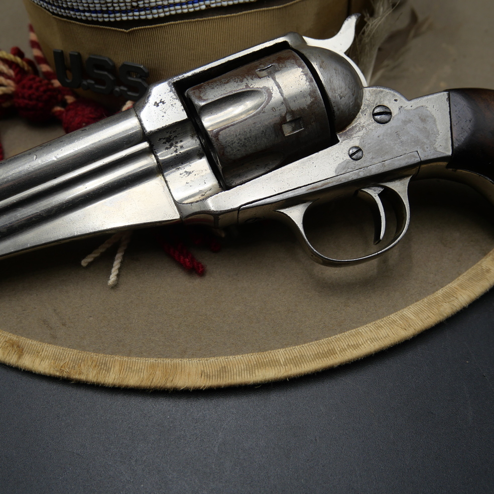 historique-revolver-remington-1875-nickelee-calibre-44-40