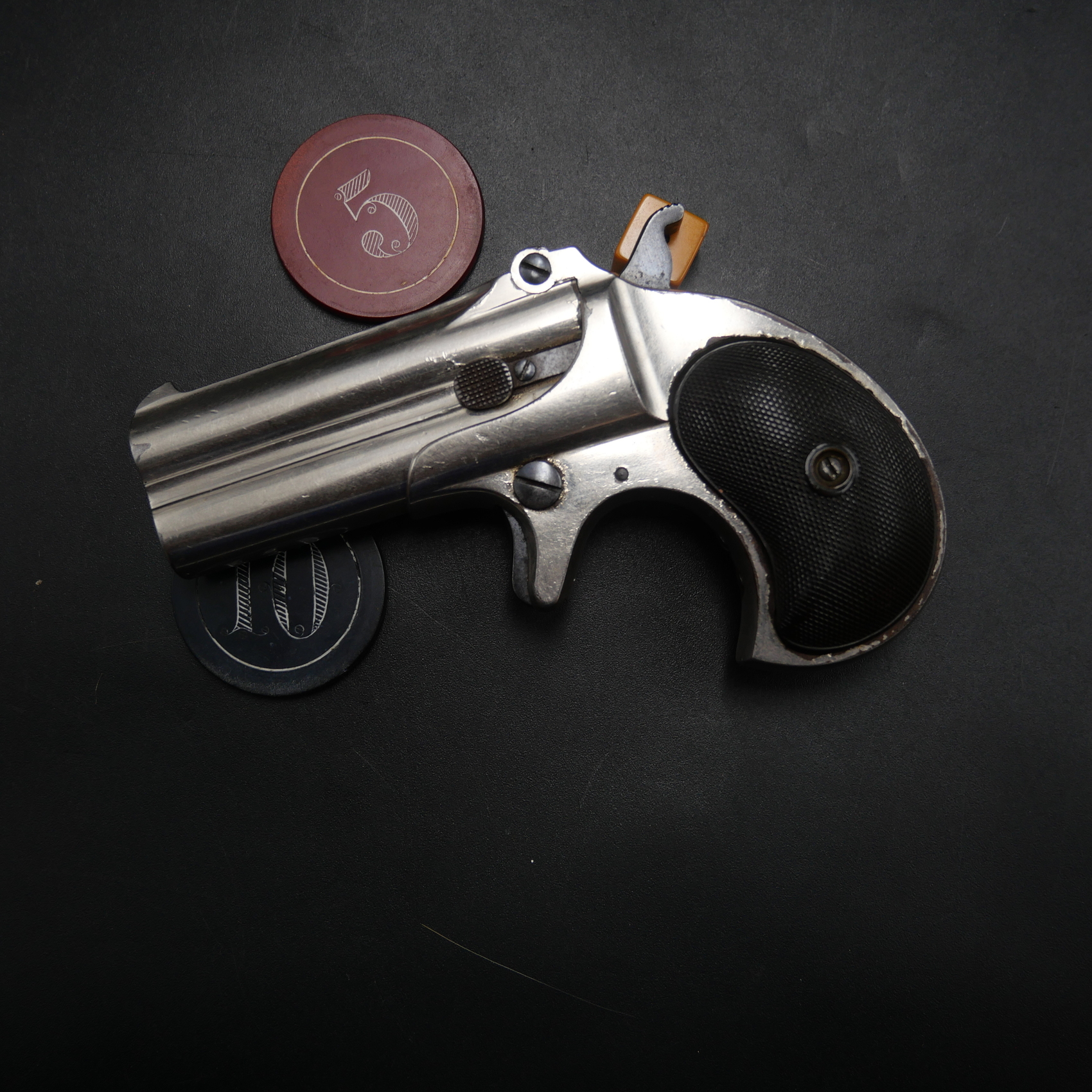 2003 Derringer Remington 95 calibre .41 Rimfire – Pistolet de collection poudre noire du Far West