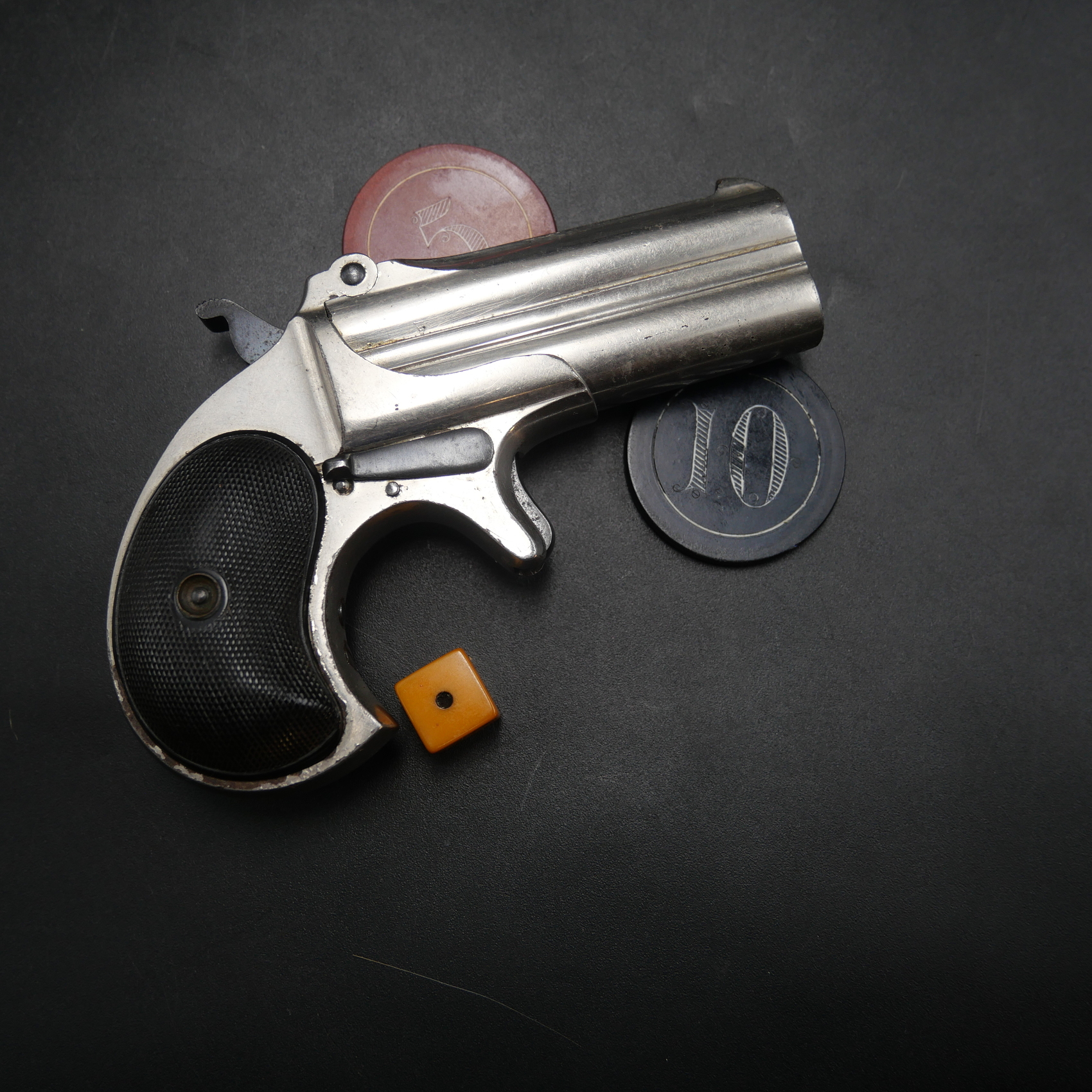 Remington Model 95 Double Derringer .41 Rimfire – Antique Black Powder Collectible Pistol
