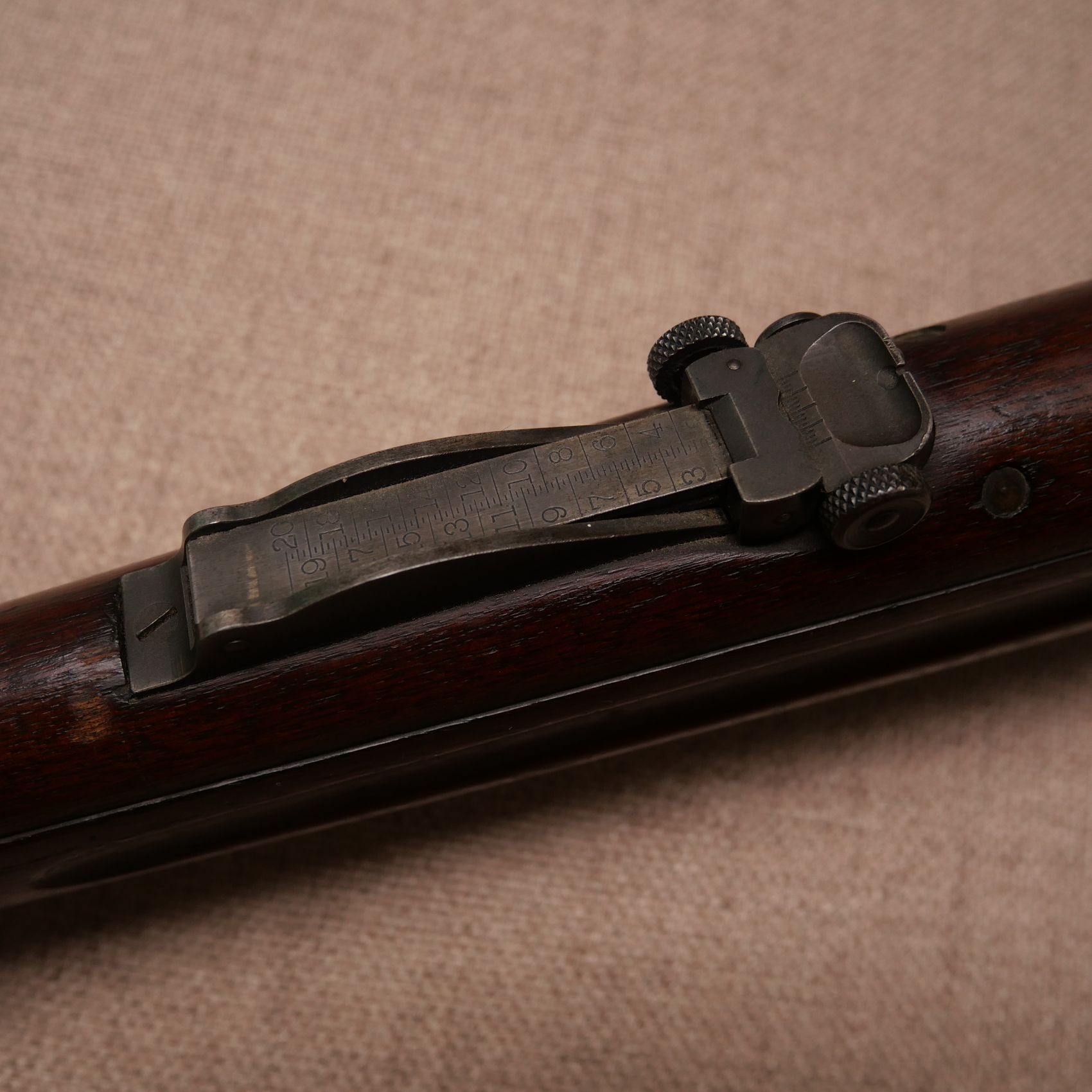 Springfield Krag Rifle Model 1898 US Army – Calibre .30-40, canon miroir