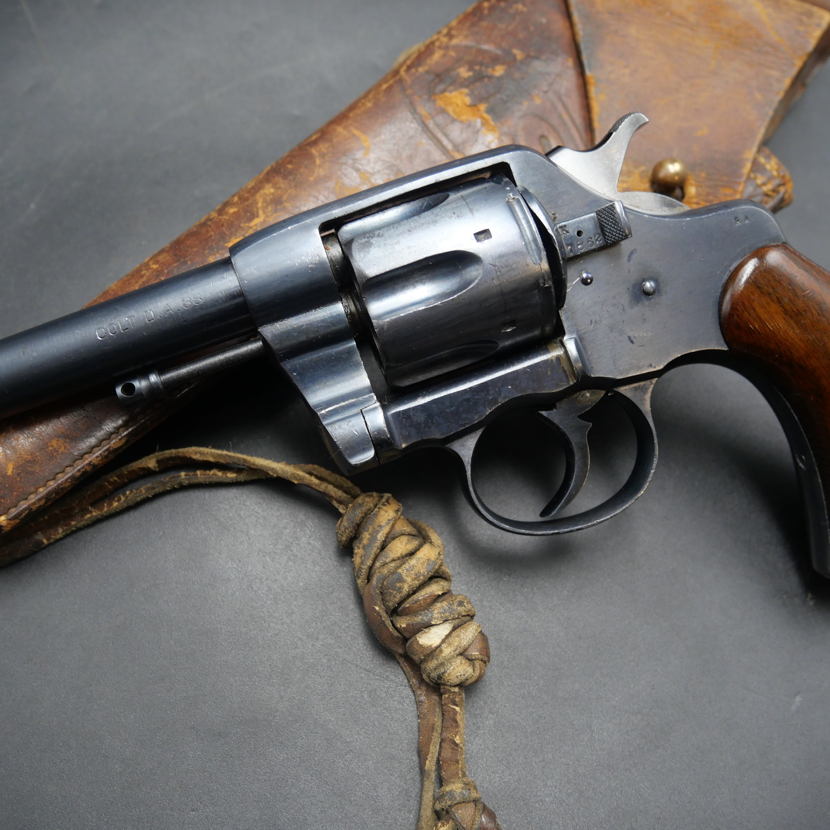 US Revolver Colt Double Action Army Modèle 1894 Canon miroir .38