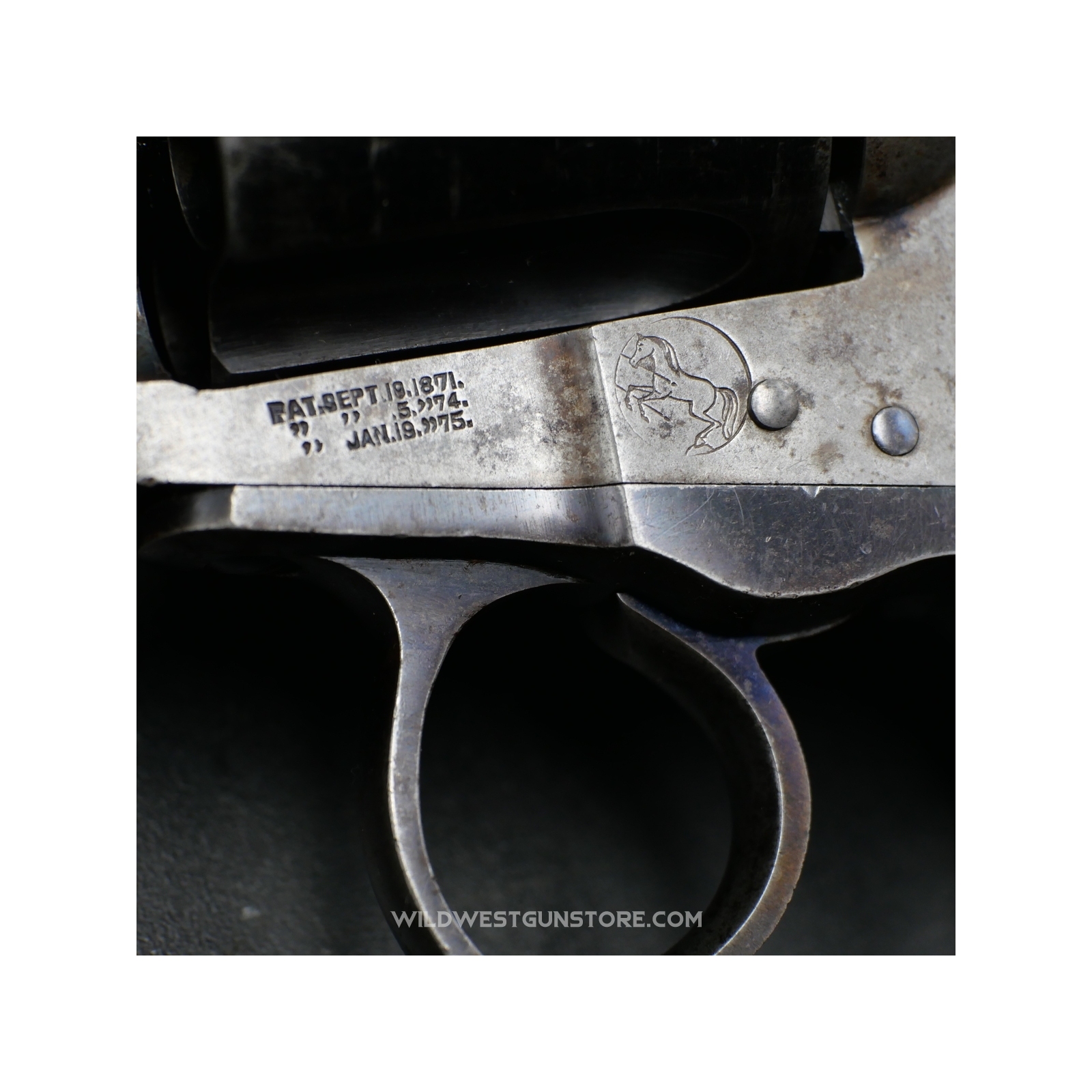 Classique Revolver DA Colt Lightning Cal.38 Canon Miroir