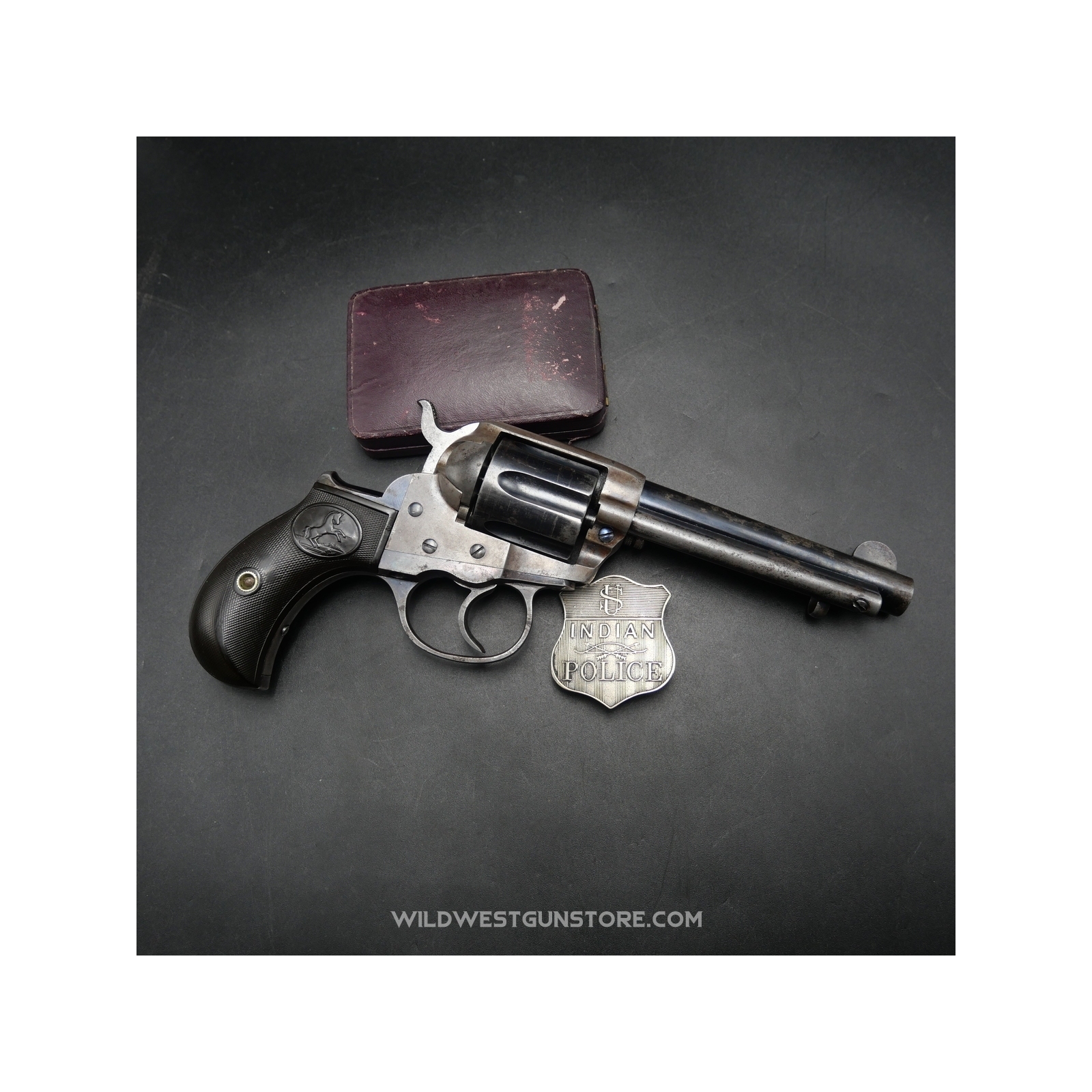 Classique Revolver DA Colt Lightning Cal.38 Canon Miroir