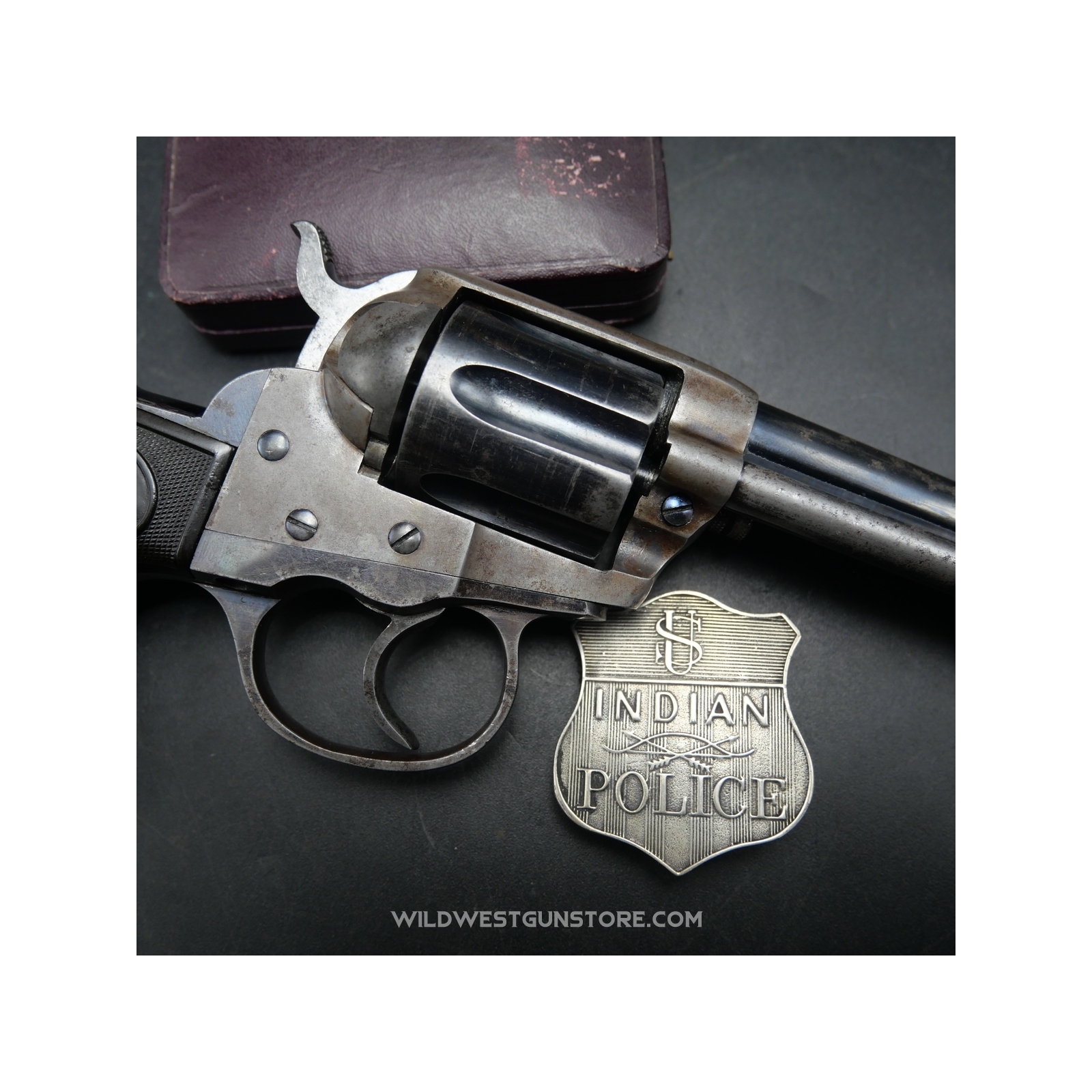 Classique Revolver DA Colt Lightning Cal.38 Canon Miroir