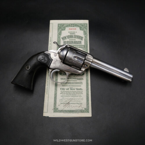 Colt Bisley Calibre 45 Single Action Army - Revolver De Collection Fabrication De 1899
