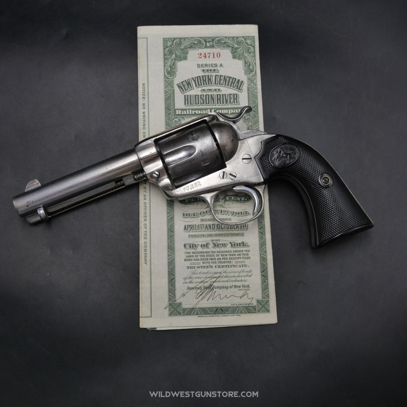 Colt Bisley .45 Caliber Single Action Army – Collectible Revolver (1899 Manufacture)