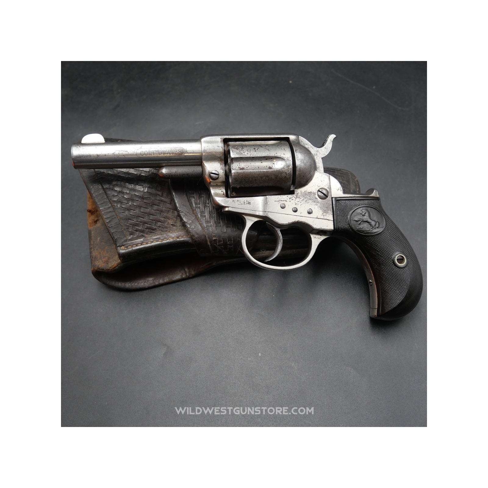Colt Lightning Sheriff Modèle DA 1877 Calibre 38 Fabrication 1880