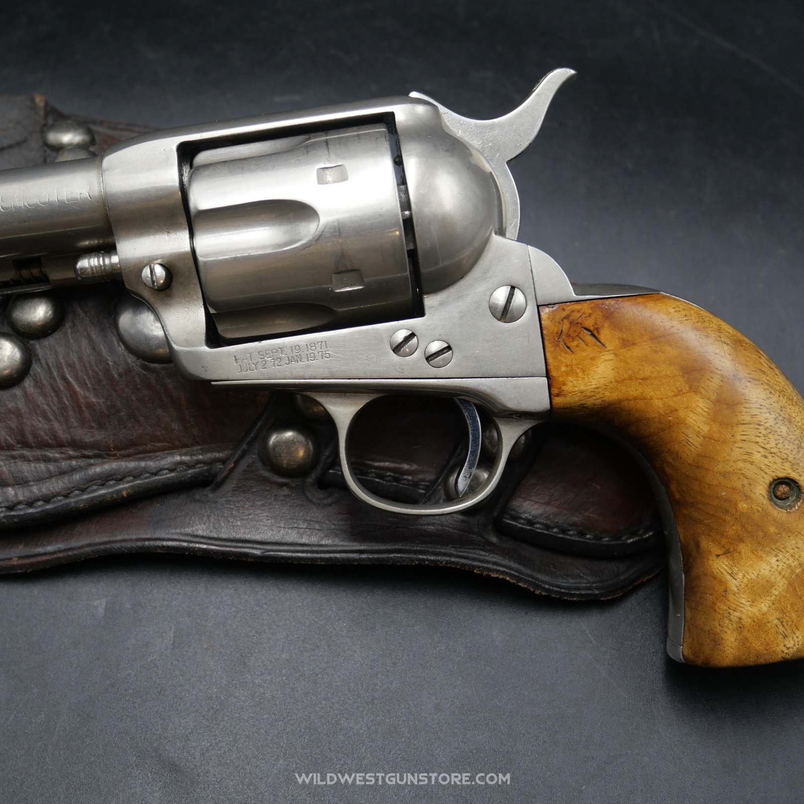 Colt Revolver Frontier Calibre 44-40 Smokeless Frame Single Action Army Fabrication 1899