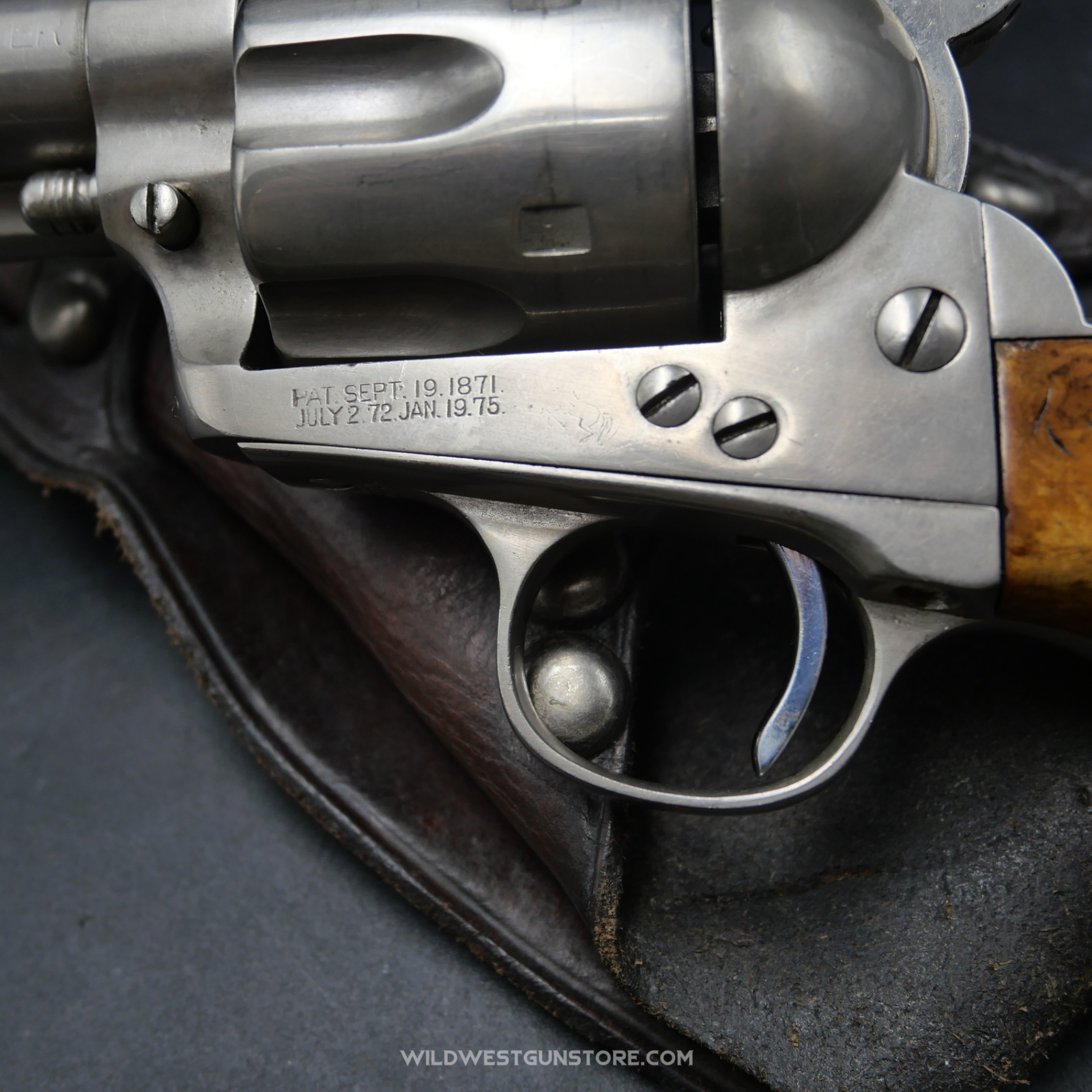 Colt Revolver Frontier Calibre 44-40 Smokeless Frame Single Action Army Fabrication 1899