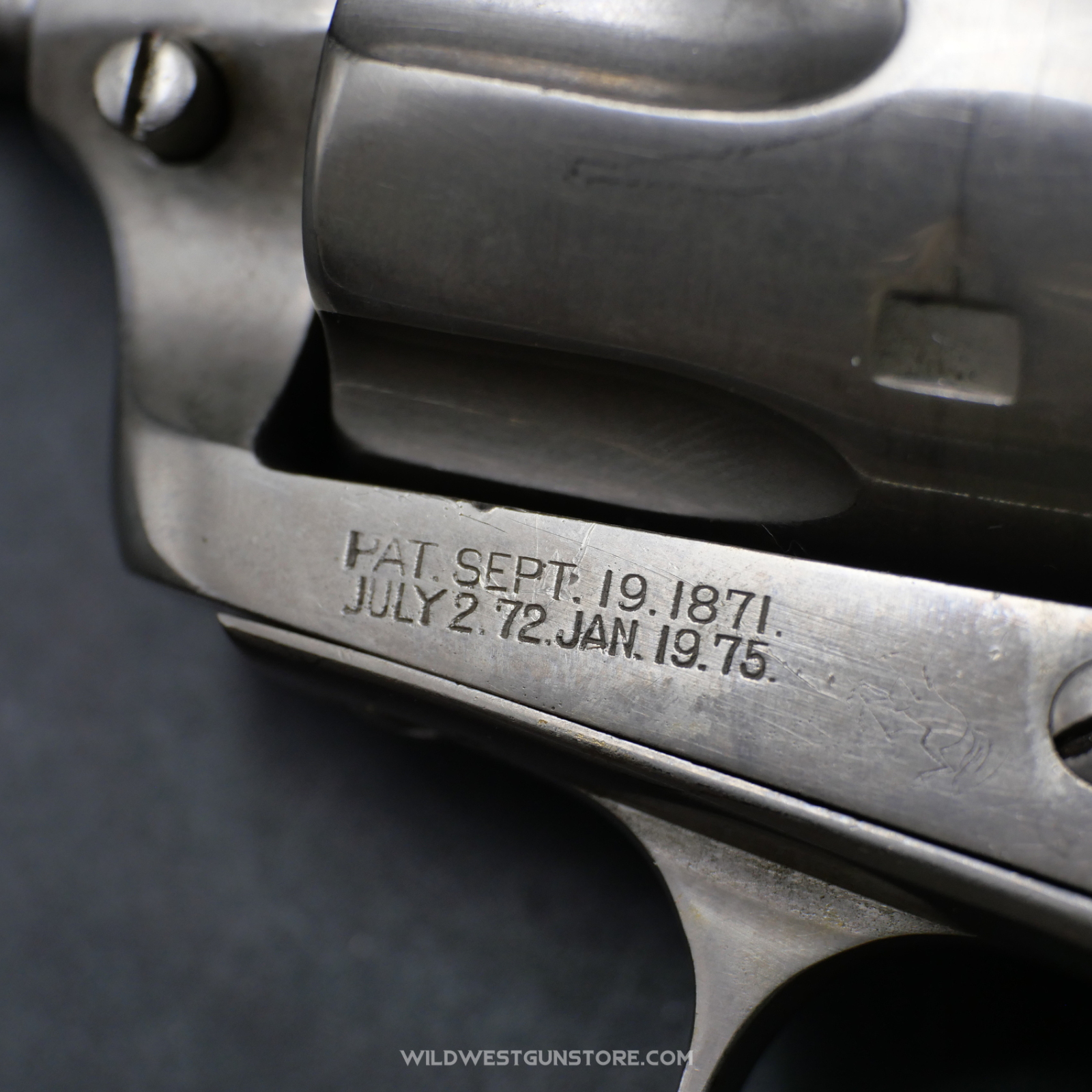 Colt Revolver Frontier Calibre 44-40 Smokeless Frame Single Action Army Fabrication 1899