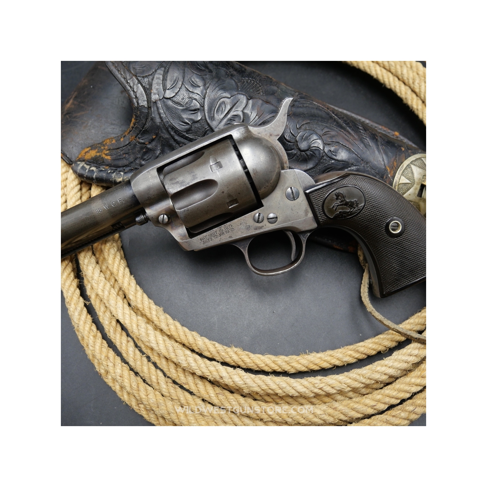 Colt "Smokeless Frame," No Play, .38-40 Caliber, with Colt Letter