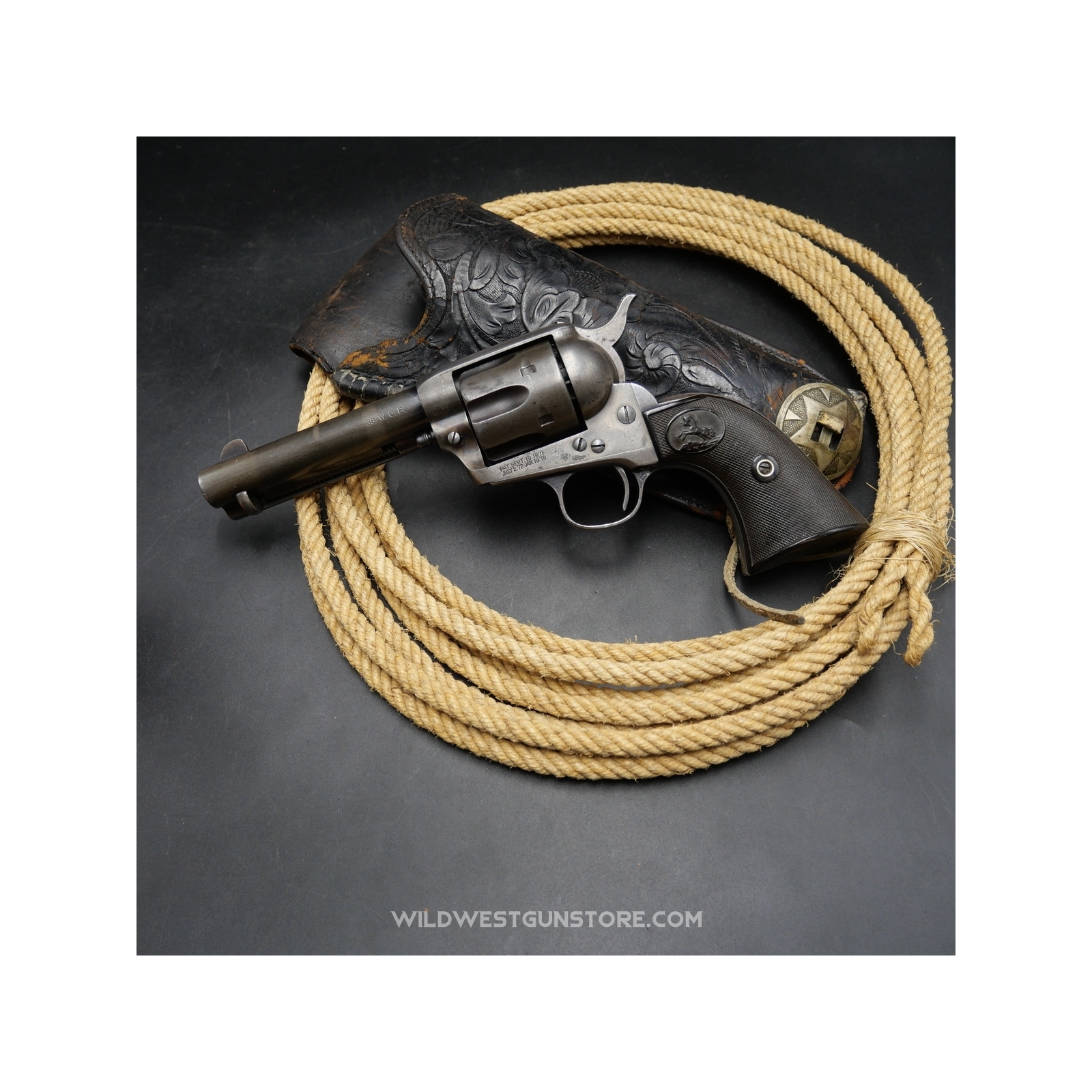 Colt Smokeless Frame, Aucun Jeu, Calibre 38-40 Et Sa Lettre Colt