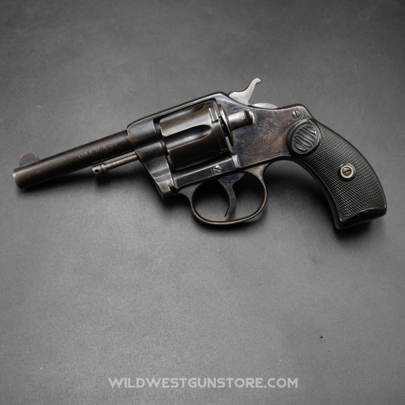 Elégant Colt New Pocket DA 32 Canon Miroir Fabrication 1897