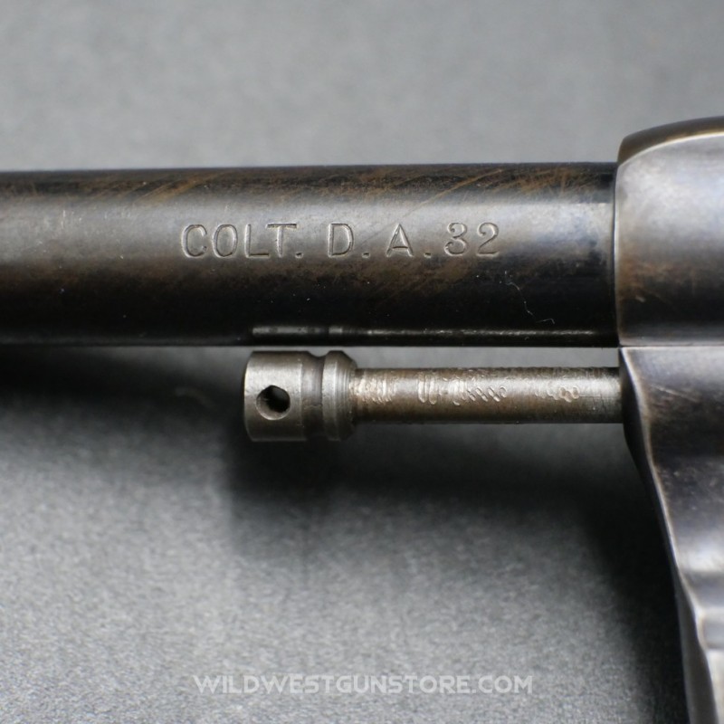 Elégant Colt New Pocket DA 32 Canon Miroir Fabrication 1897