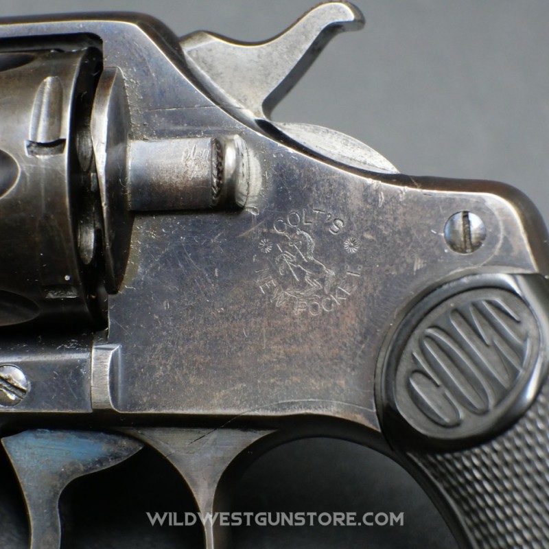 Elegant Colt New Pocket DA .32 – Mirror-Finish Barrel – Manufactured 1897