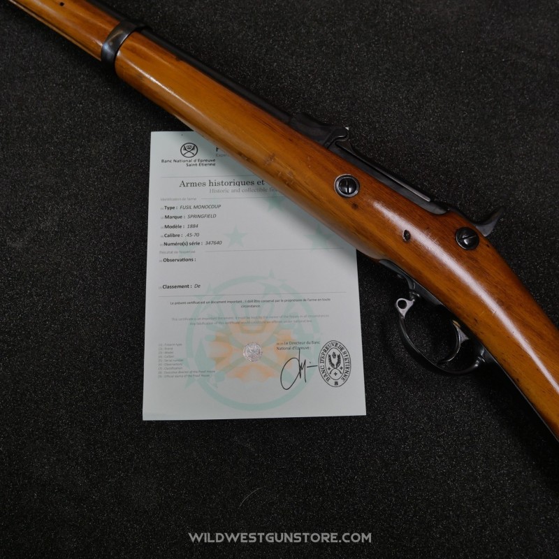 Refurbished Springfield Trapdoor .45-70 Rifle – Mirror-Finish Bore