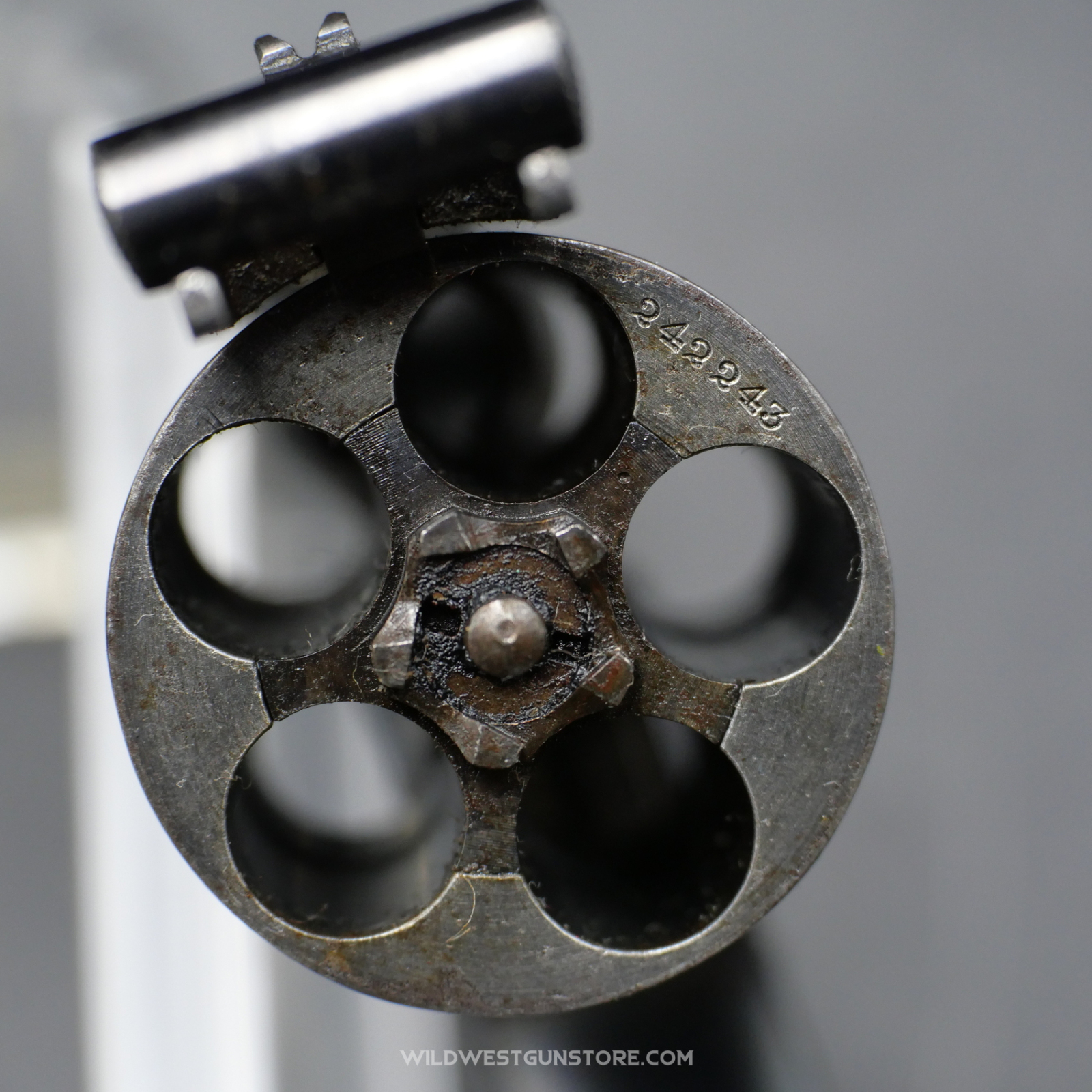Mint Revolver Smith Wesson Cal. 32 Double Action 4th Mod. Et Sa Rare Boite D'origine