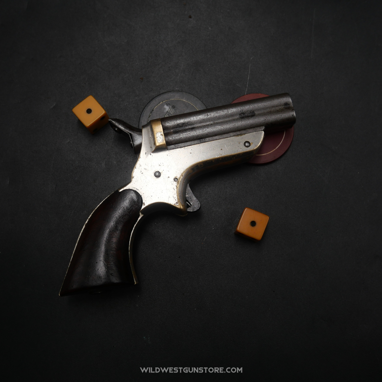 Pistolet Sharps Calibre 22 Modèle 3 De Collection