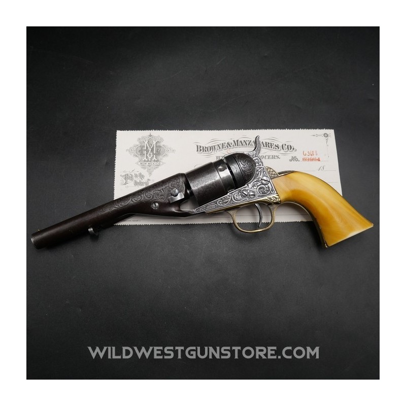 Prestigieux Colt Conversion Police 1862 Gravé D'usine Cal. 38