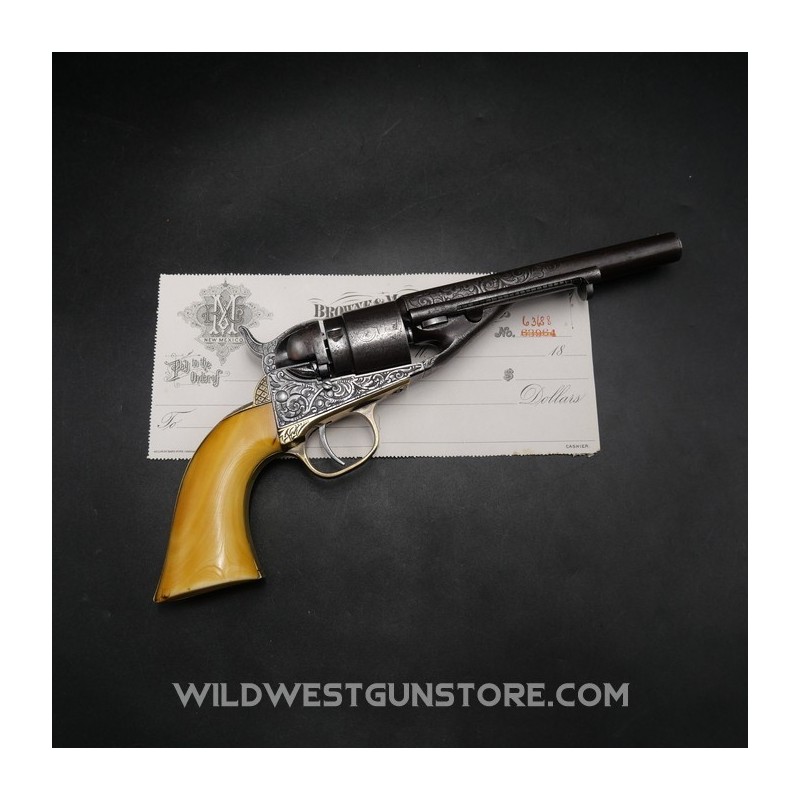 Prestigieux Colt Conversion Police 1862 Gravé D'usine Cal. 38