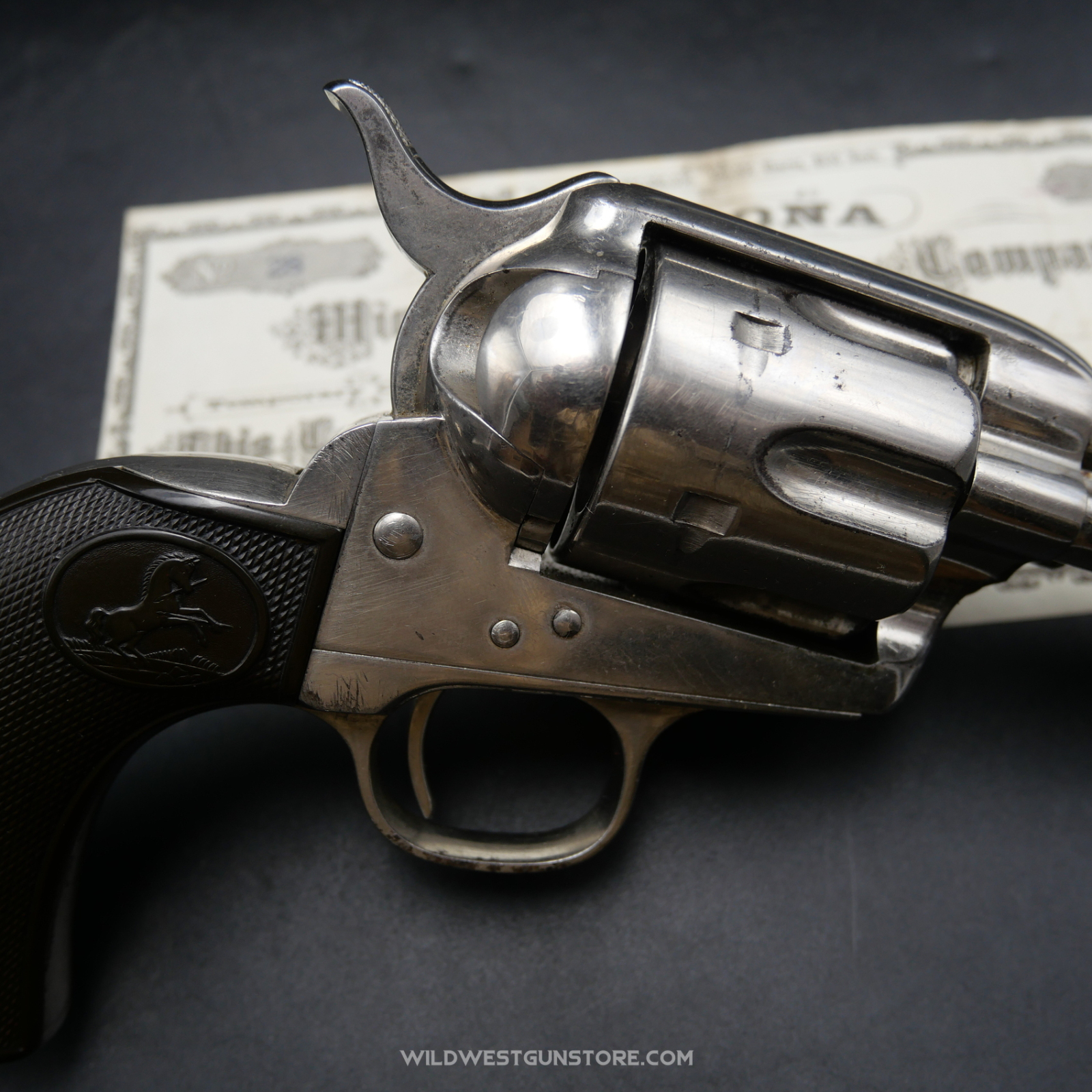 Rare Colt Frontier Single Action Army, .44-40, Mint Bore, Manufactured 1894