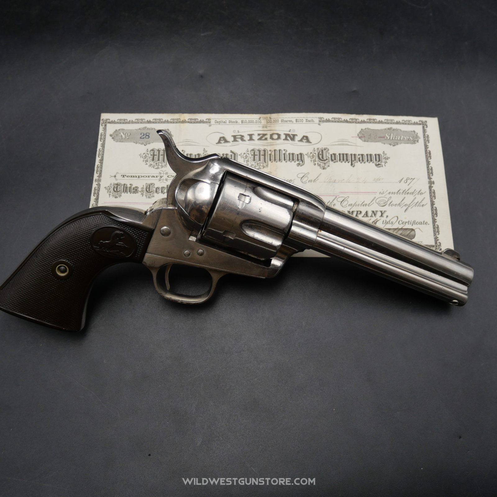 Rare Colt Frontier Single Action Army, .44-40, Mint Bore, Manufactured 1894