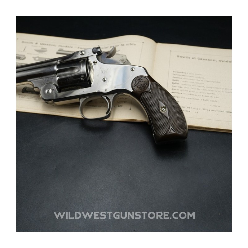 Rare Revolver Collection Smith Wesson Target 32-44 Miroir