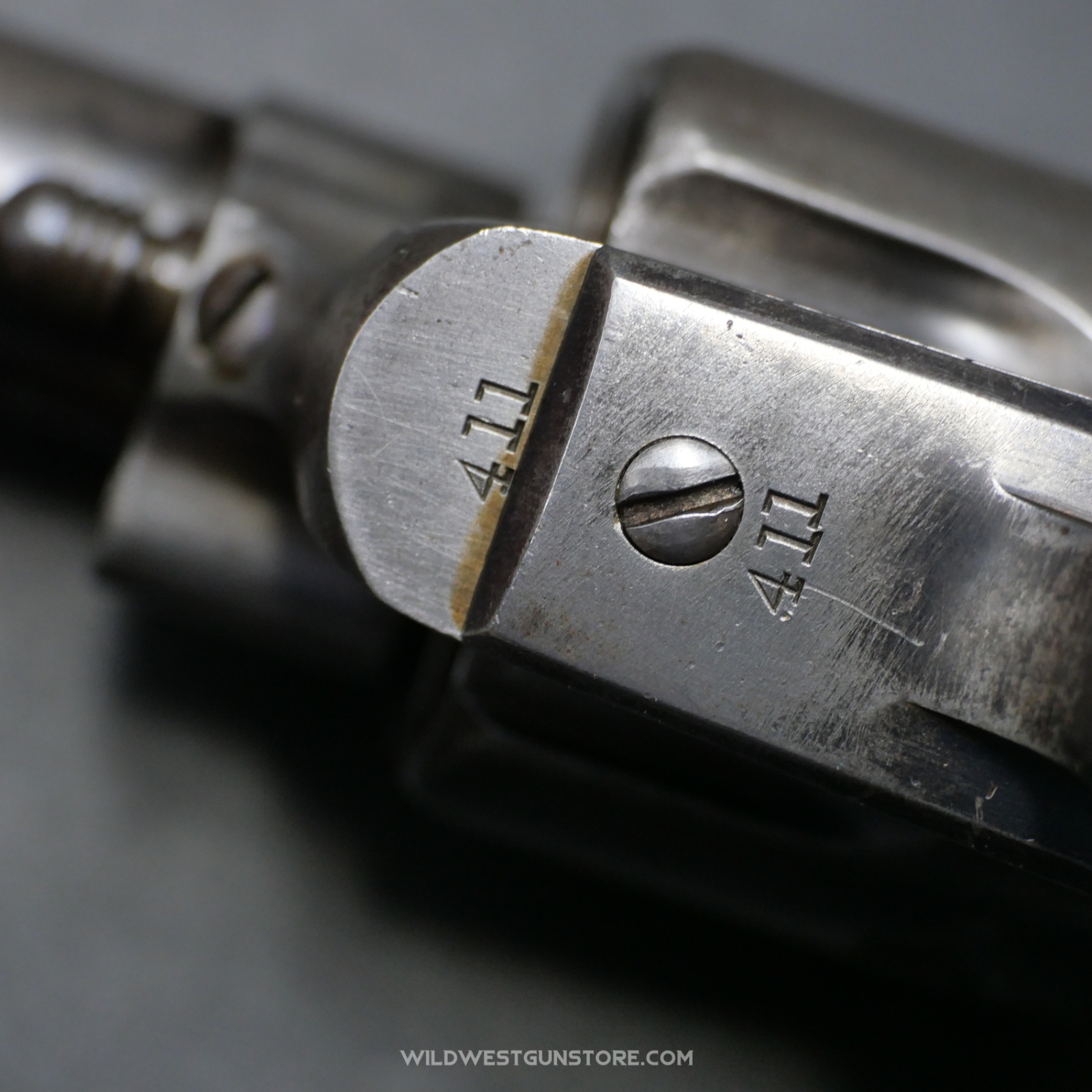 Revolver Colt Calibre .44 Rimfire De 1877 – Arme Historique Rare - Lettre Colt Archive – Image 13