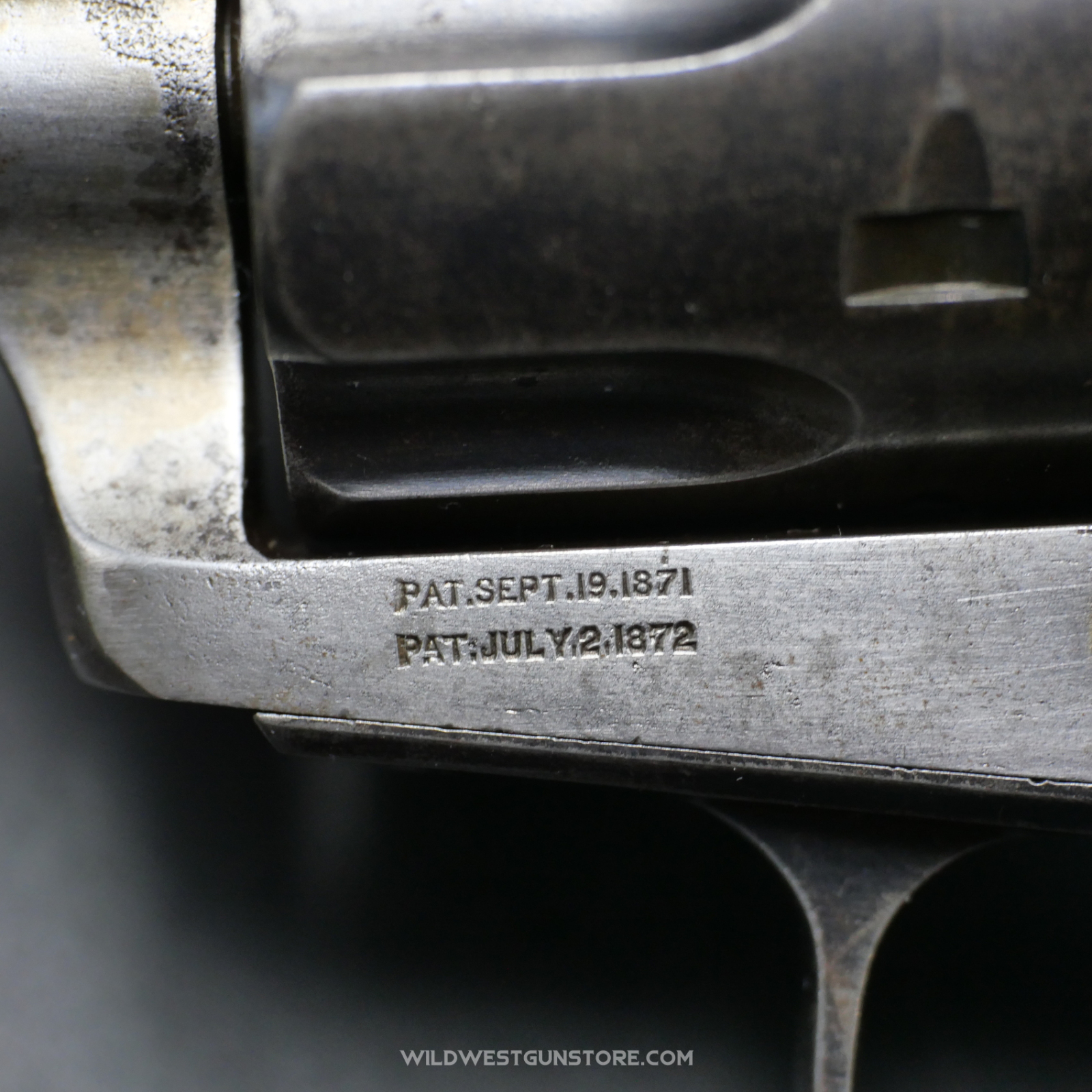Revolver Colt Calibre .44 Rimfire De 1877 – Arme Historique Rare - Lettre Colt Archive – Image 8