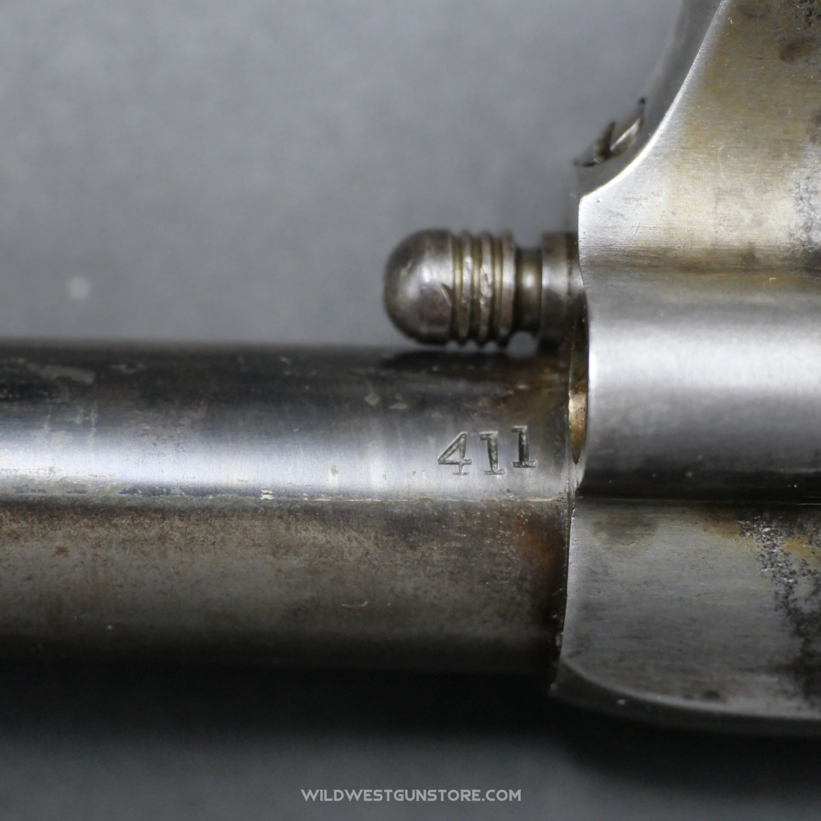 Revolver Colt Calibre .44 Rimfire De 1877 – Arme Historique Rare - Lettre Colt Archive – Image 7