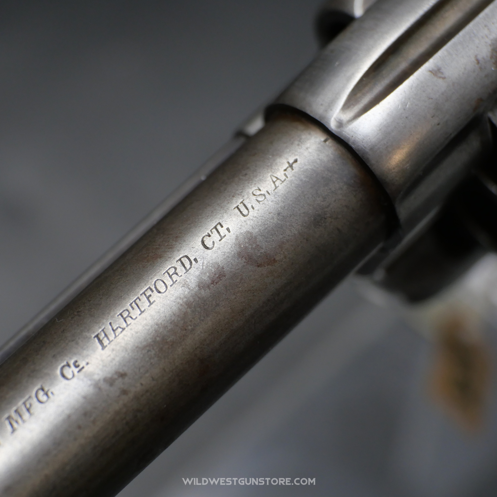 Revolver Colt Calibre .44 Rimfire De 1877 – Arme Historique Rare - Lettre Colt Archive – Image 14