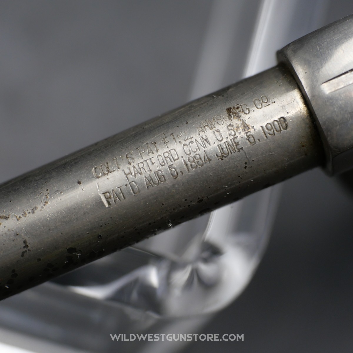 Colt New Police Revolver, .32 Caliber – Original Nickel-Plated Version