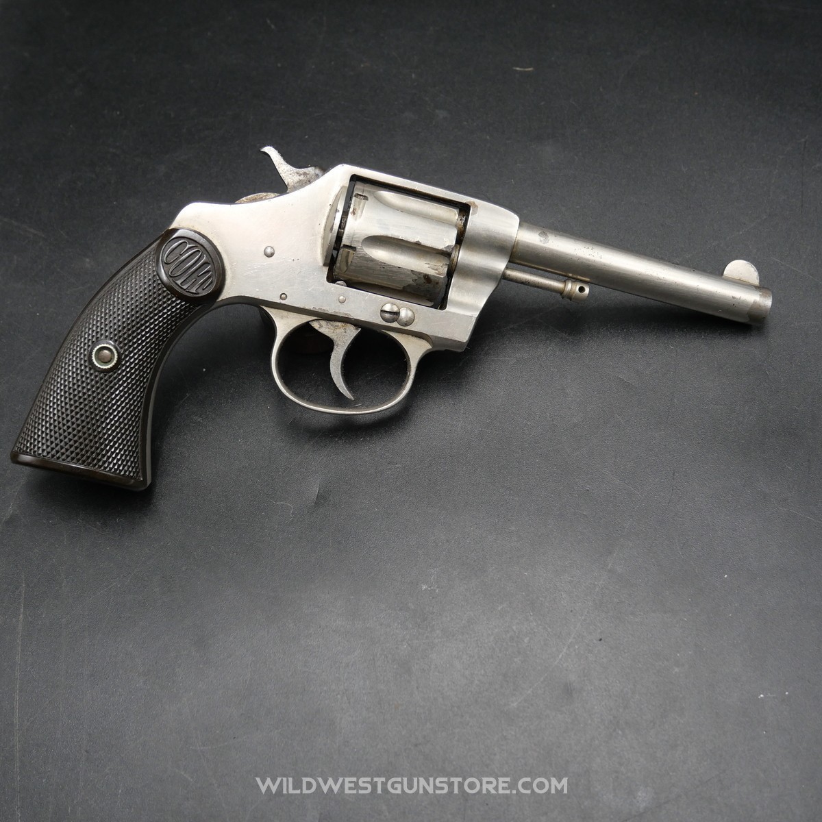 Colt New Police Revolver, .32 Caliber – Original Nickel-Plated Version