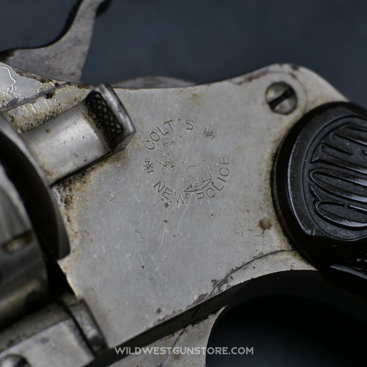 Colt New Police Revolver, .32 Caliber – Original Nickel-Plated Version