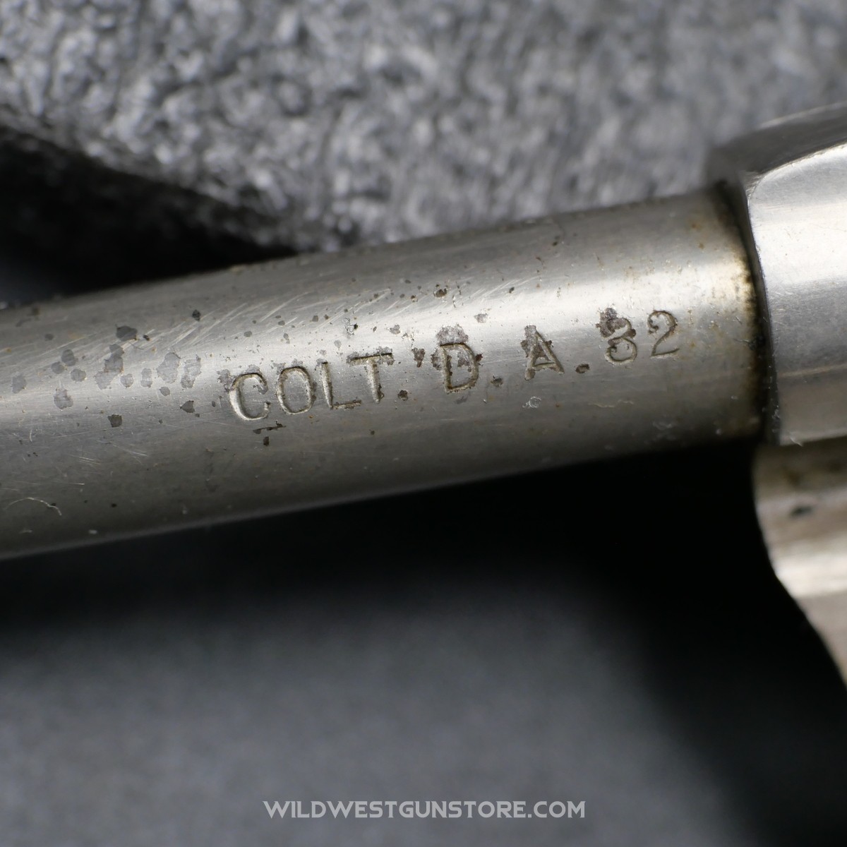 Colt New Police Revolver, .32 Caliber – Original Nickel-Plated Version
